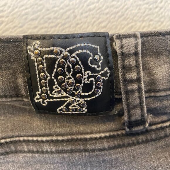 Diana Gillman Womans Jeans 14 Mid-Rise Slim Fit Embellished Pocket Detail - Picture 7 of 16